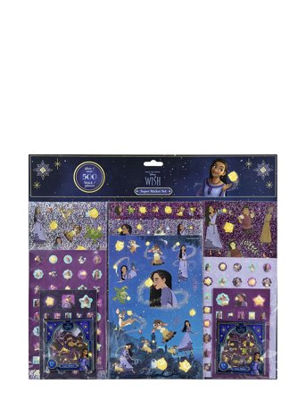 Undercover | Disney Wish Super Sticker Set | ONE SIZE