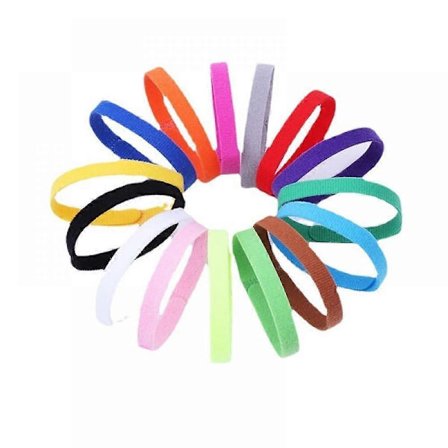 Hvalpe Halsbånd, 15 Farver Nyfødte Kæledyrshalsbånd, Dobbeltsidet Blød Nylon Justerbare ID Bånd til Hvalpe & Killinger (S15Stk)