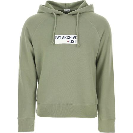 Fay Hoodie Grøn, Herre, Størrelse: M