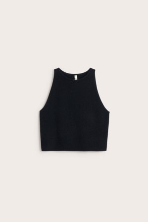 Kappahl | Linne i ull och kashmirmix | Svart