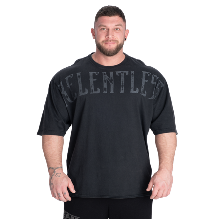 GASP Relentless T‐skjorte Svart Vasket