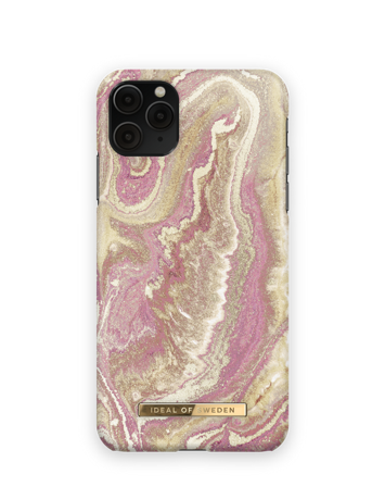 iPhone 11 Pro Max/ XS Max Hoesje, iPhone 11 Pro Max Golden Blush Marble, iDeal of Sweden