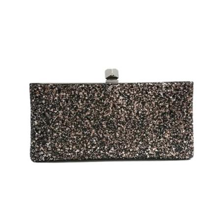Jimmy Choo Pre-owned Pre-owned Metal clutches Sort, Dame Vintage Tasker, Størrelse: ONE Size