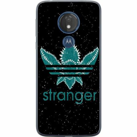 Motorola Moto G7 Power Genomskinligt Skal Stranger Things