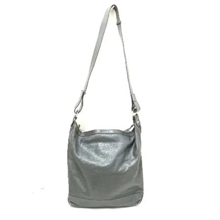 Balenciaga Vintage Pre-owned Leather balenciaga-Tass , Grijs , Dames , Maat: ONE Size Vintage Tassen