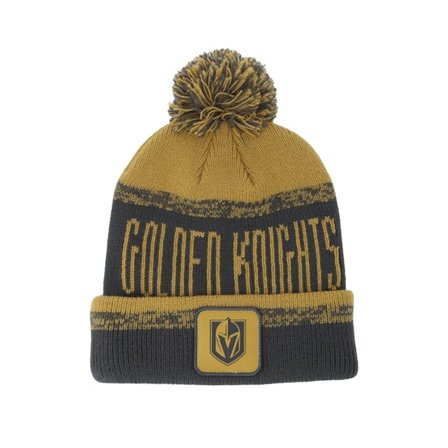 Fanatics - Amarillo pom Beanie - Vegas Golden Knights Thrive Shadow/Harvest Gold Pom @ Hatstore