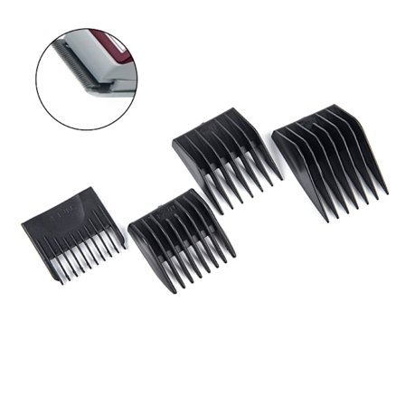 4stk Barber Hair Clipper Limit Comb Replacement Guide Kam For