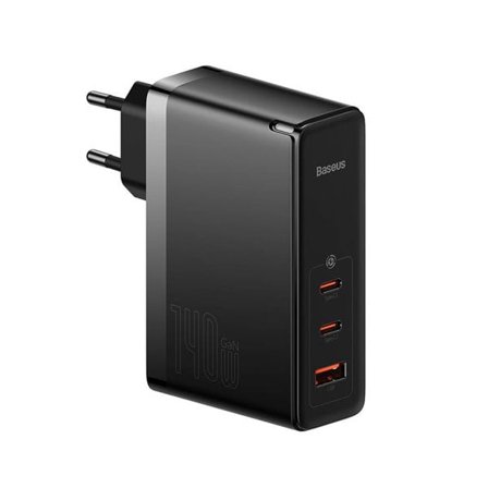 Baseus GaN5 PRO USB-laddare 140W med 2xUSB-C och 1xUSB