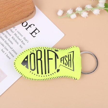 Flytende nøkkelring Båt nøkkelring Fiskeformet flytende nøkkelfob