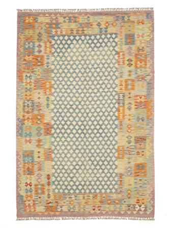 Kilim Afghan Old Style Rug Oriental Orange/Yellow (Wool, Afghanistan)