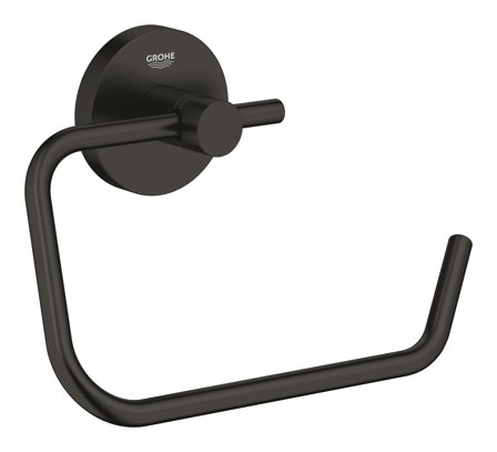 Grohe Start 412002430 WC-paperiteline musta, Kylpyhuone