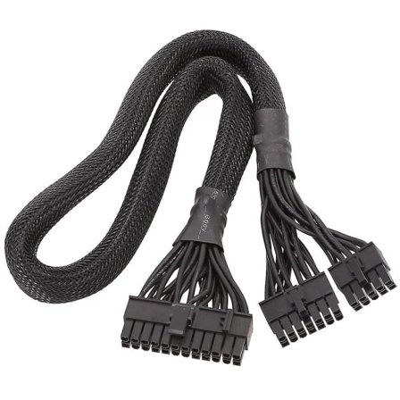 14+10-pin til 24-pin ATX strømledning, 20+4-pin PC PSU hovedkortkabel for AX1500i/AX1200i/AX8