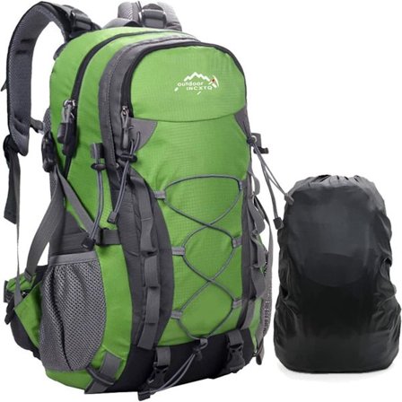 Lätt vandringsryggsäck, multifunktionell vattenavvisande casual camping trekking