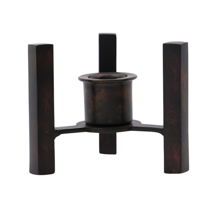 House Doctor Lysestake Bejo Antikk-Brun Stearinlys