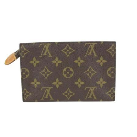 Louis Vuitton Vintage, Pre-owned Leather louis-vuitton-bags Bruin, Dames, Maat:ONE Size