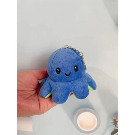 Mub- Flip bläckfisk Octopus plyschleksak Flip docka Dubbelsidig flip docka Bläckfiskdocka trasdocka