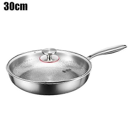 Titanium Pan Pro med lokk 2025 Slitesterk Ripefri Non-stick Titanium Panne - God