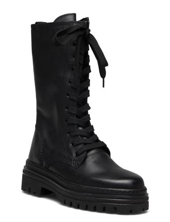Laced Mid Boot Shoes Boots Ankle Boots Laced Boots Svart Gabor