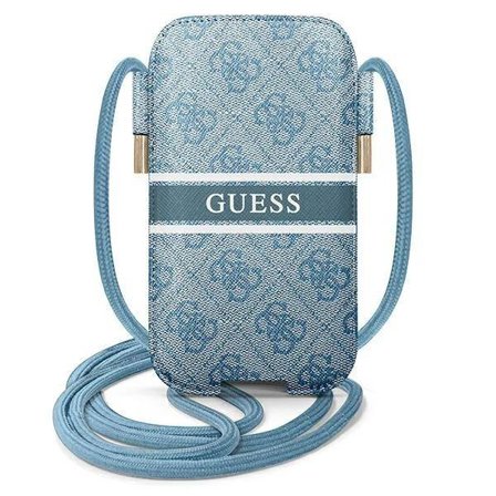 Guess Halsbandsfodral 6.7" Stripe - Blå