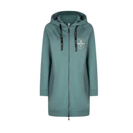 Zoso 216 Amanda , Blauw , Dames , Maat: S Hoodies & Sweatvesten