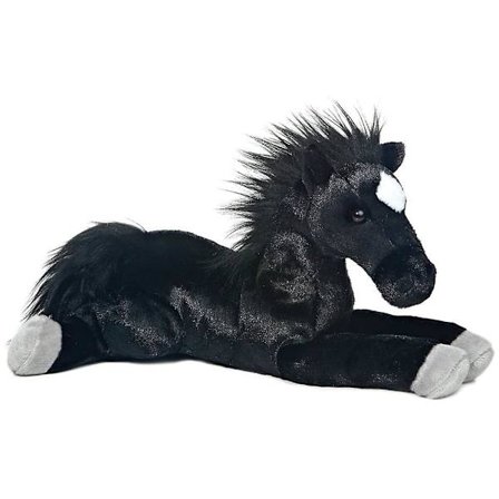 Aurora World Flopsie Blackjack Kosedyr Hest, 30 cm