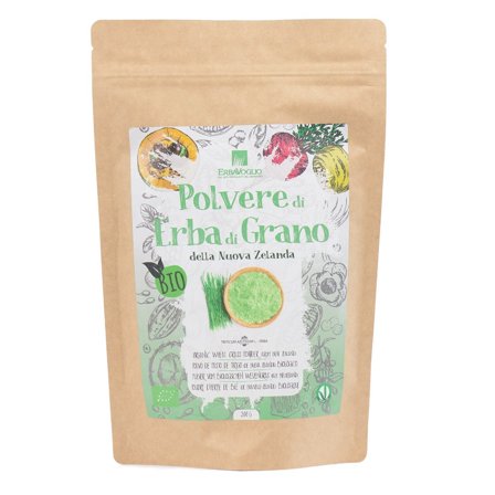 Erbavoglio Polvere Di Erba Di Grano Della Nuova Zelanda Bio 200g