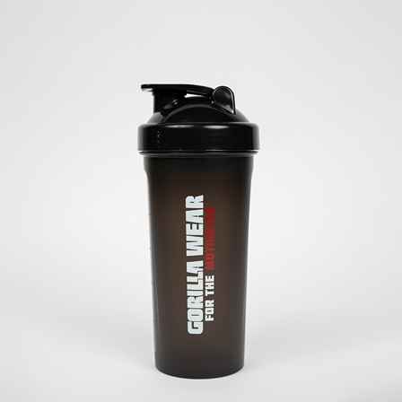 Gorilla Wear Shaker XXL Svart 1000 ml