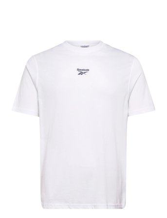 Id 2-Color Logo Back Graphic T-Shir Sport Men Sports Clothes Sport Tops Sport T-shirts White Reebok Classics