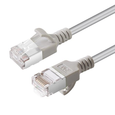 MicroConnect CAT6A U-FTP Slim, LSZH, 3m