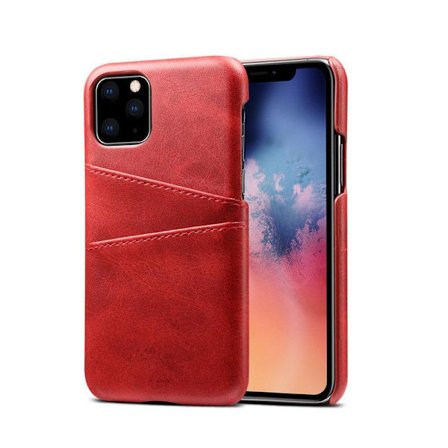 iPhone 11 Pro Läderskal Korthållare