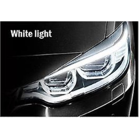 LED Fleksibel Bil Kørelys DRL Vandtæt Forlygte Blinklys Lampe 30cm 45cm 60cm Auto Dekoration Tilbehør 2 stk.||