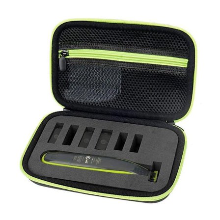 Hard reiseveske for Philips OneBlade kompatibel med Philips OneBlade barbermaskin.
