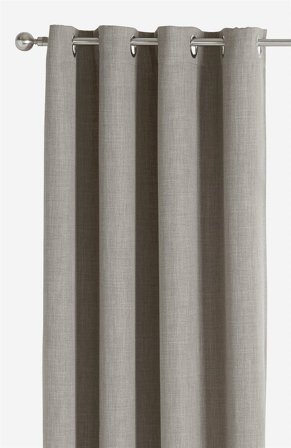 Cellbes of Sweden - Mörkläggningsgardin enfärgad Ellen 2-pack - ljusgrå - - 140 x 280 cm