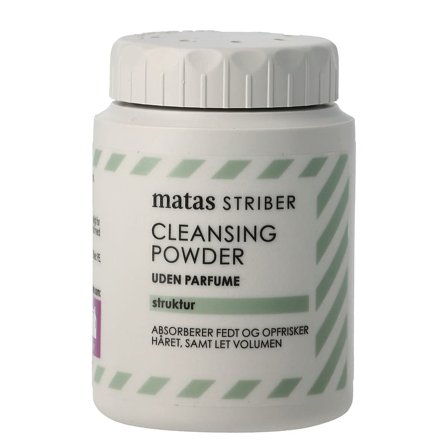 Matas Striber Cleansing Powder Uden Parfume 20 g, Hår, Hårstyling, Volumen