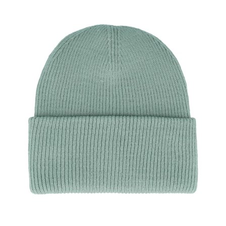 Beechfield - Green cuff Beanie - Engineered Dusty Green Soft Deep Cuffed @ Hatstore