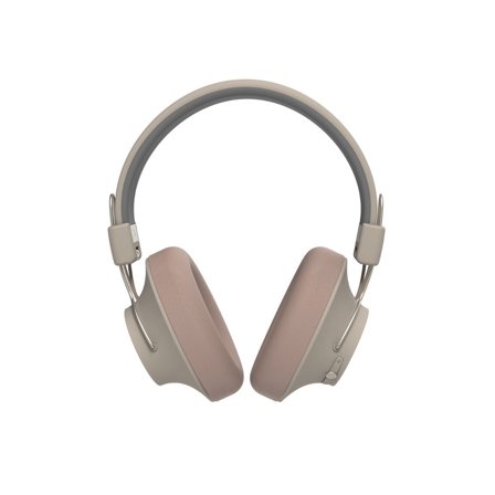 Kreafunk - aBEAT Over-Ear True Trådløs Stereo Høretelefoner- Bluetooth 5.0, Active Noise Cancelling - Støv & Vandafvisende Ivory Sand