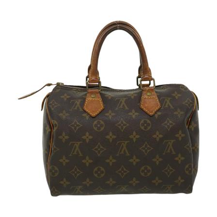 Louis Vuitton Vintage, Pre-owned Speedy 25 Monogram Handbag Bruin, Dames, Maat:ONE Size