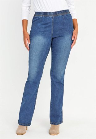 Cellbes of Sweden - Stretchiga jeggings - mörkblå - för damer - 38L