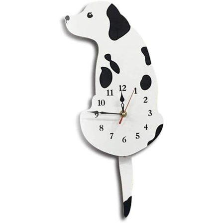 Väggklocka barn hundklocka för barnrum