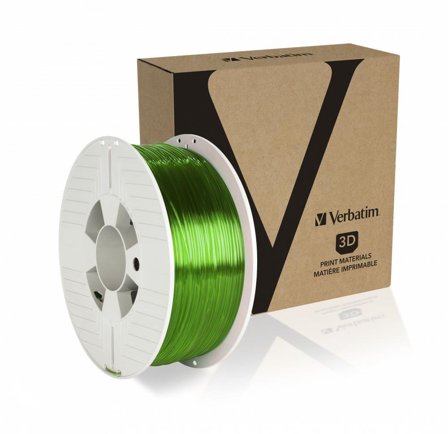 Verbatim transparent grønn - PETG-filament