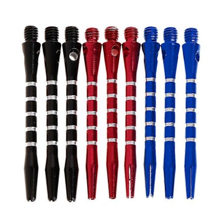 Gängade Dartstammar i Aluminium Ringar Ersättning Harrows Dart Tillbehör Flights