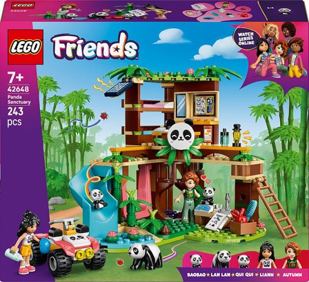Lego Friends Pandareservat med dyrepasning Byggelegetøj 42648, Børn & Forældre, Motorik & Bevægelse, Klodser Og Stabletårne