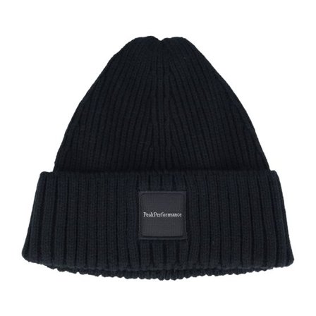 Peak Performance - Svart cuff Beanie - Cornice Hat Black Cuff @ Hatstore