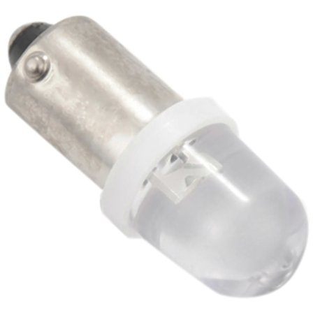 20 st BA9S 1895 H6W 53 57 Bajonett LED-lampa för billampa 12V Vit