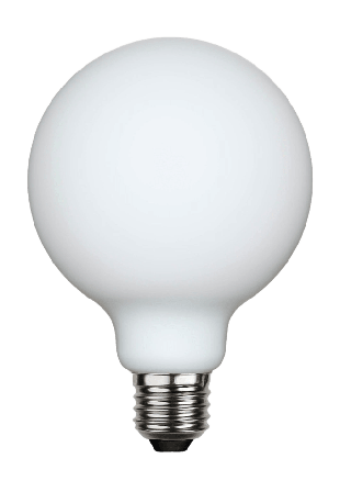 Star trading Opaque G80 E27 Dimbar LED-lampor & ljuskällor Vit 17,6 cm