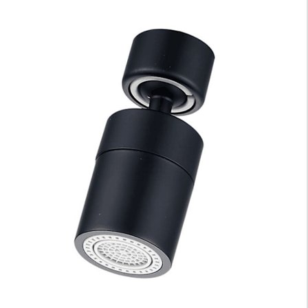 Lykkebringende hane-perlator, 360 graders drejelig, 2 tilstande justerbar køkkenhane