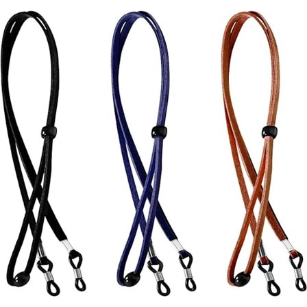 3 stycken glasögonband, silikonrem, rep för män och kvinnor Le