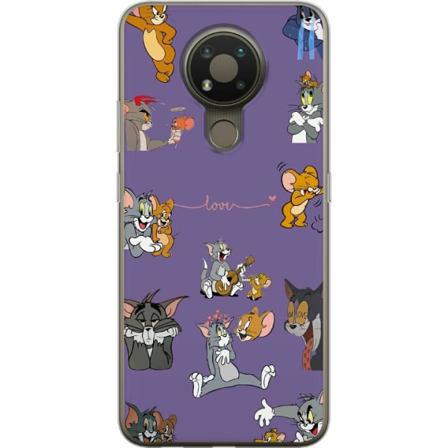 Nokia 3.4 Genomskinligt Skal Tom Och Jerry