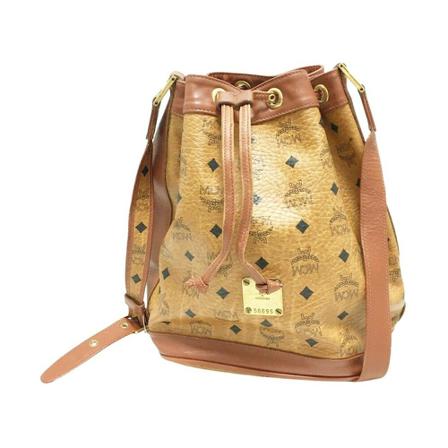 MCM Pre-owned, Shoulder Bags Bruin, Dames, Maat:ONE Size