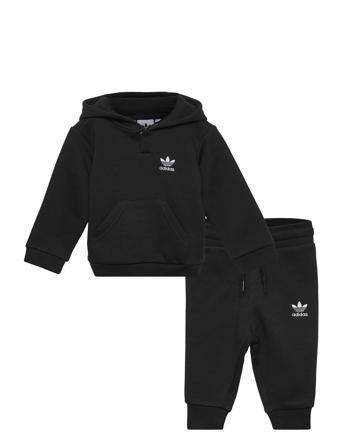 Hoodie Set Sets Tracksuits Musta Adidas Originals